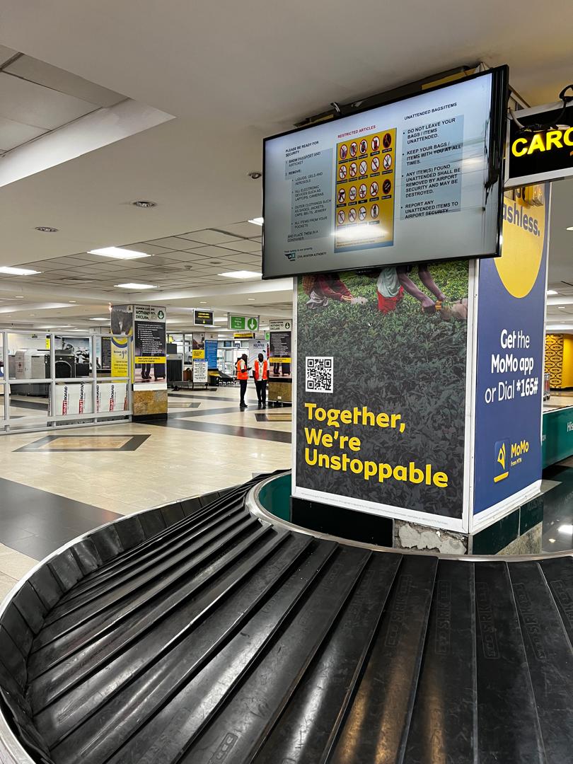 MTN Together We're Unstoppable Display